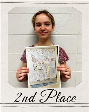 Kora Trivitt - 2nd place VFW 2023